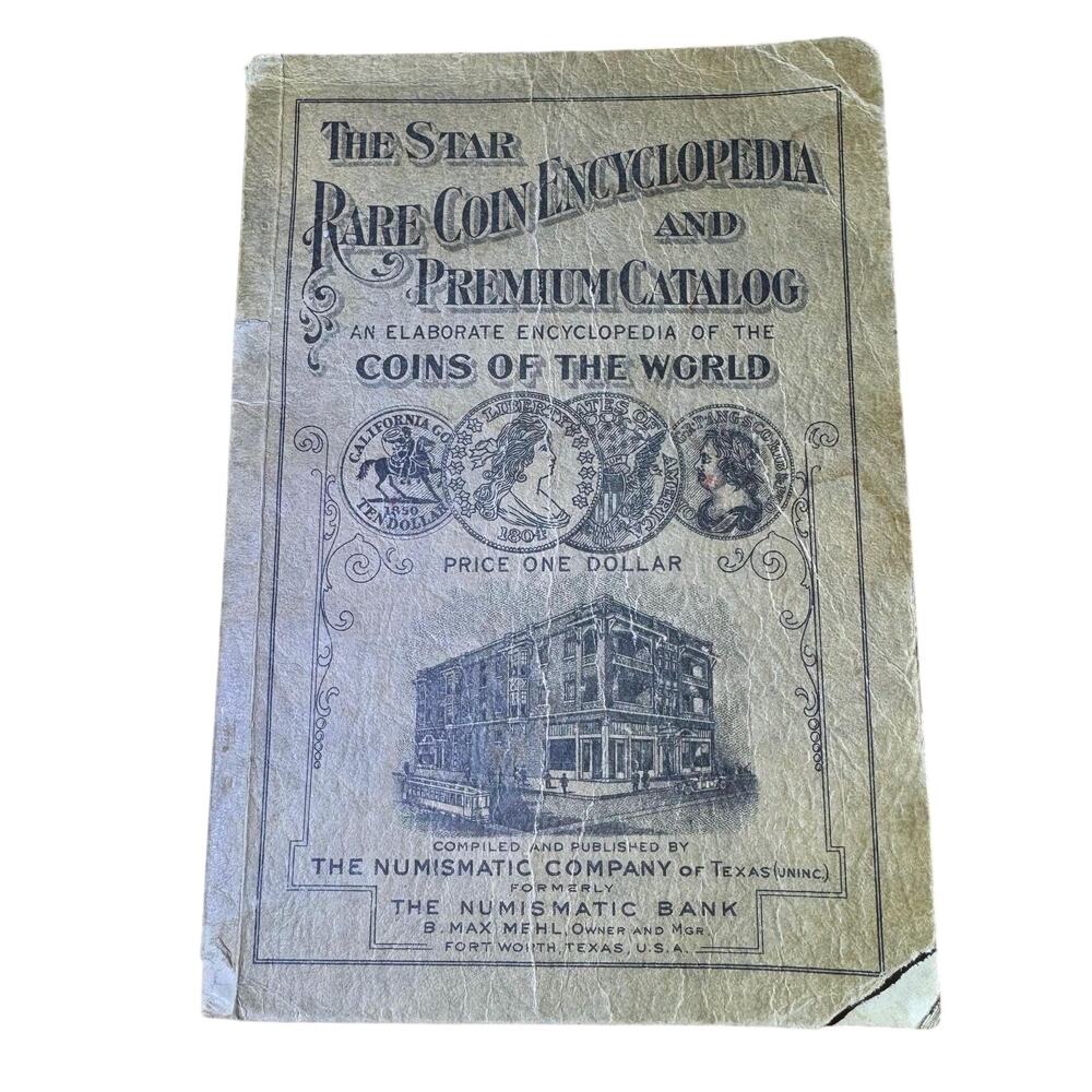 1929 The Star Rare Coin Encyclopedia and Catalog Rare